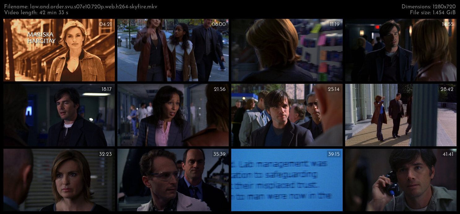 Law And Order SVU S07E10 720p WEB H264 SKYFiRE TGx