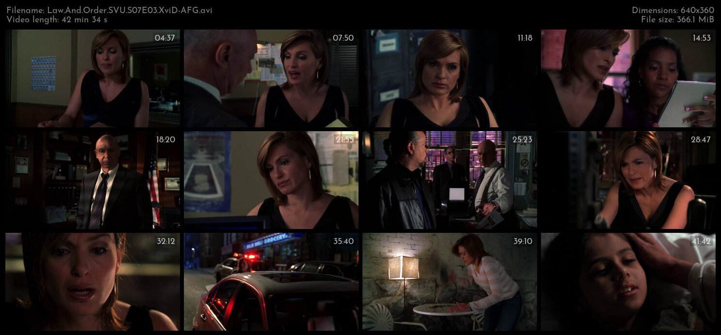 Law And Order SVU S07E03 XviD AFG TGx