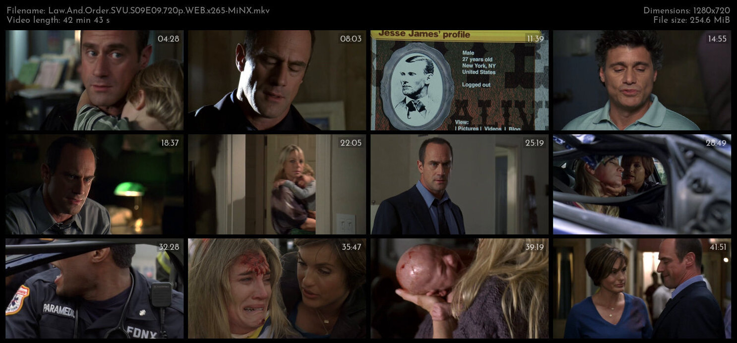 Law And Order SVU S09E09 720p WEB x265 MiNX TGx