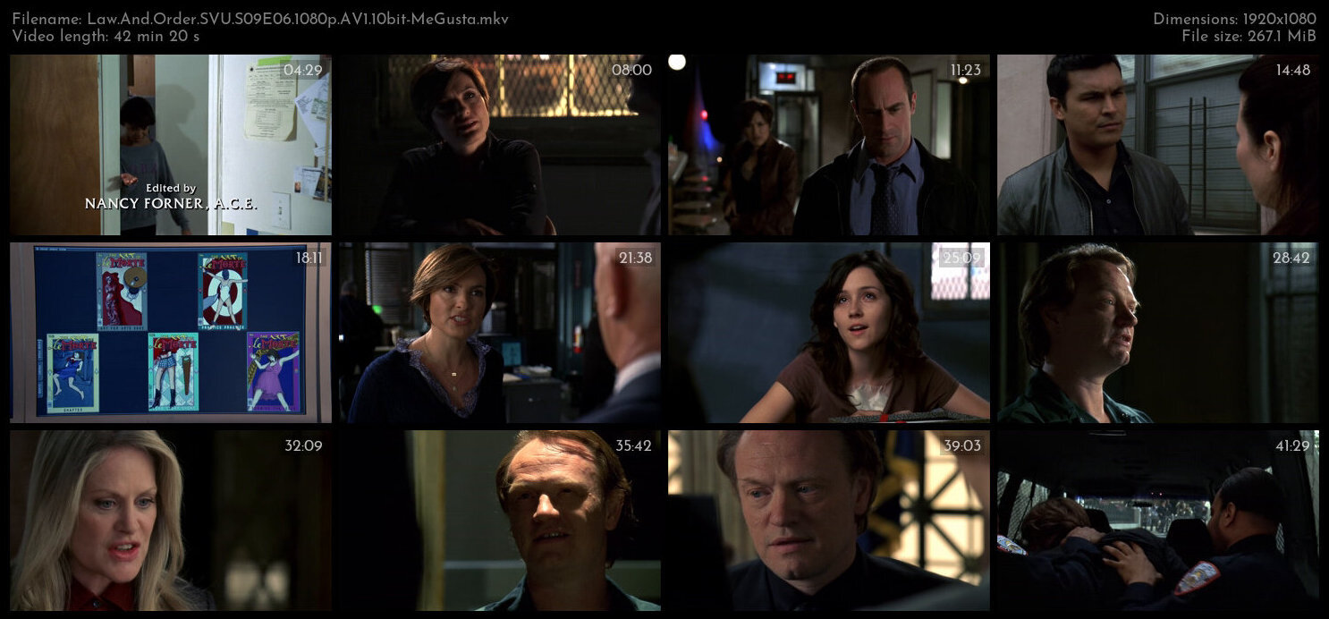 Law And Order SVU S09E06 1080p AV1 10bit MeGusta TGx