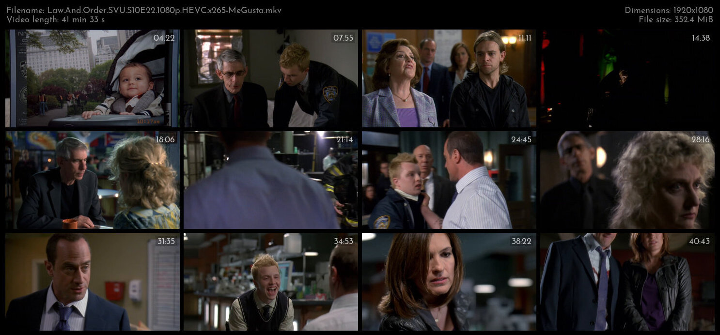 Law And Order SVU S10E22 1080p HEVC x265 MeGusta TGx