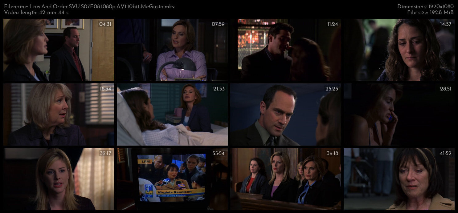 Law And Order SVU S07E08 1080p AV1 10bit MeGusta TGx