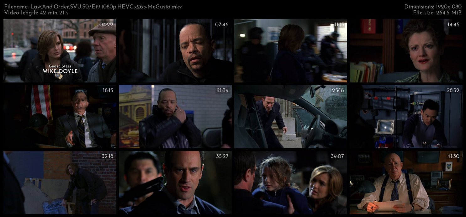 Law And Order SVU S07E19 1080p HEVC x265 MeGusta TGx