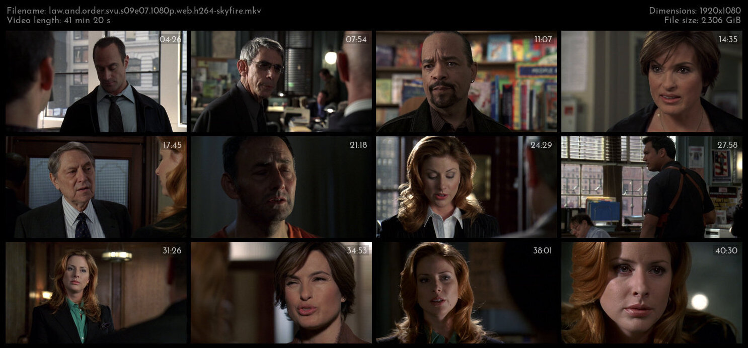 Law And Order SVU S09E07 1080p WEB H264 SKYFiRE TGx