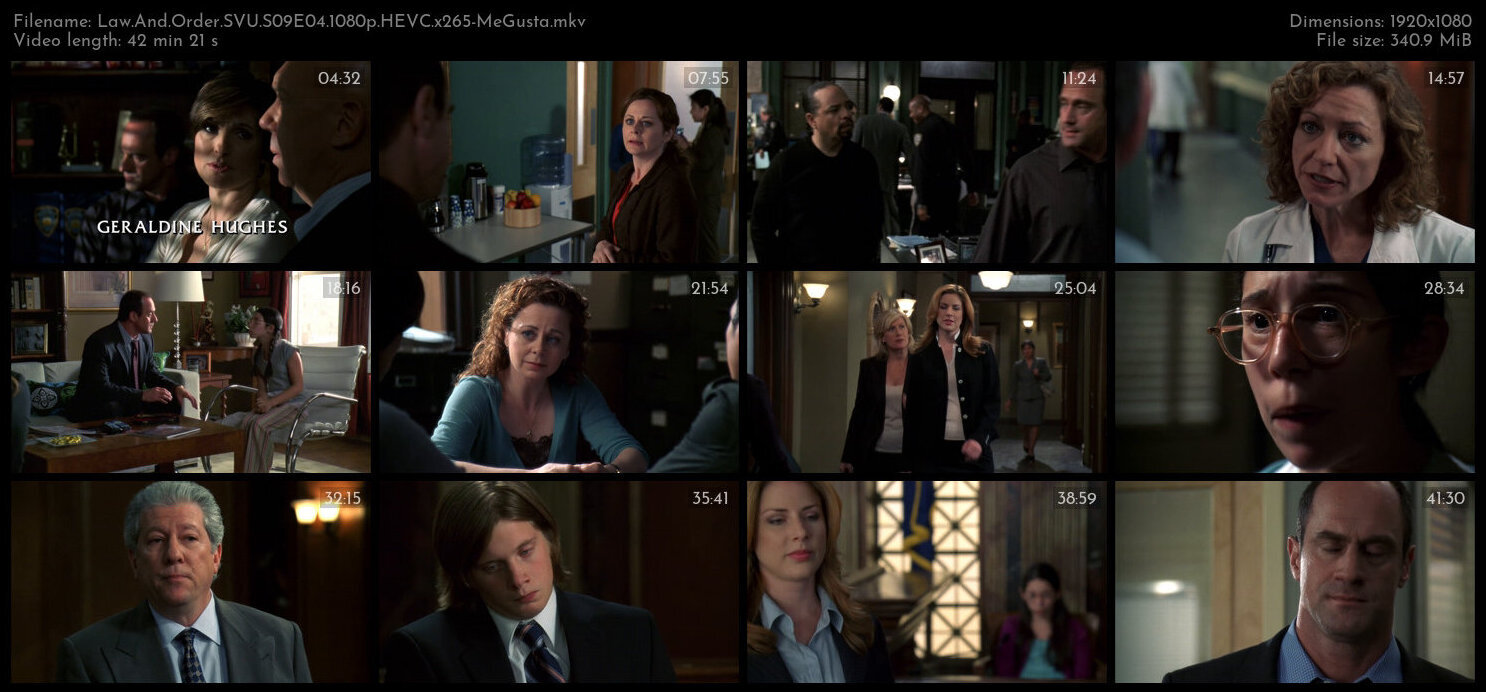 Law And Order SVU S09E04 1080p HEVC x265 MeGusta TGx