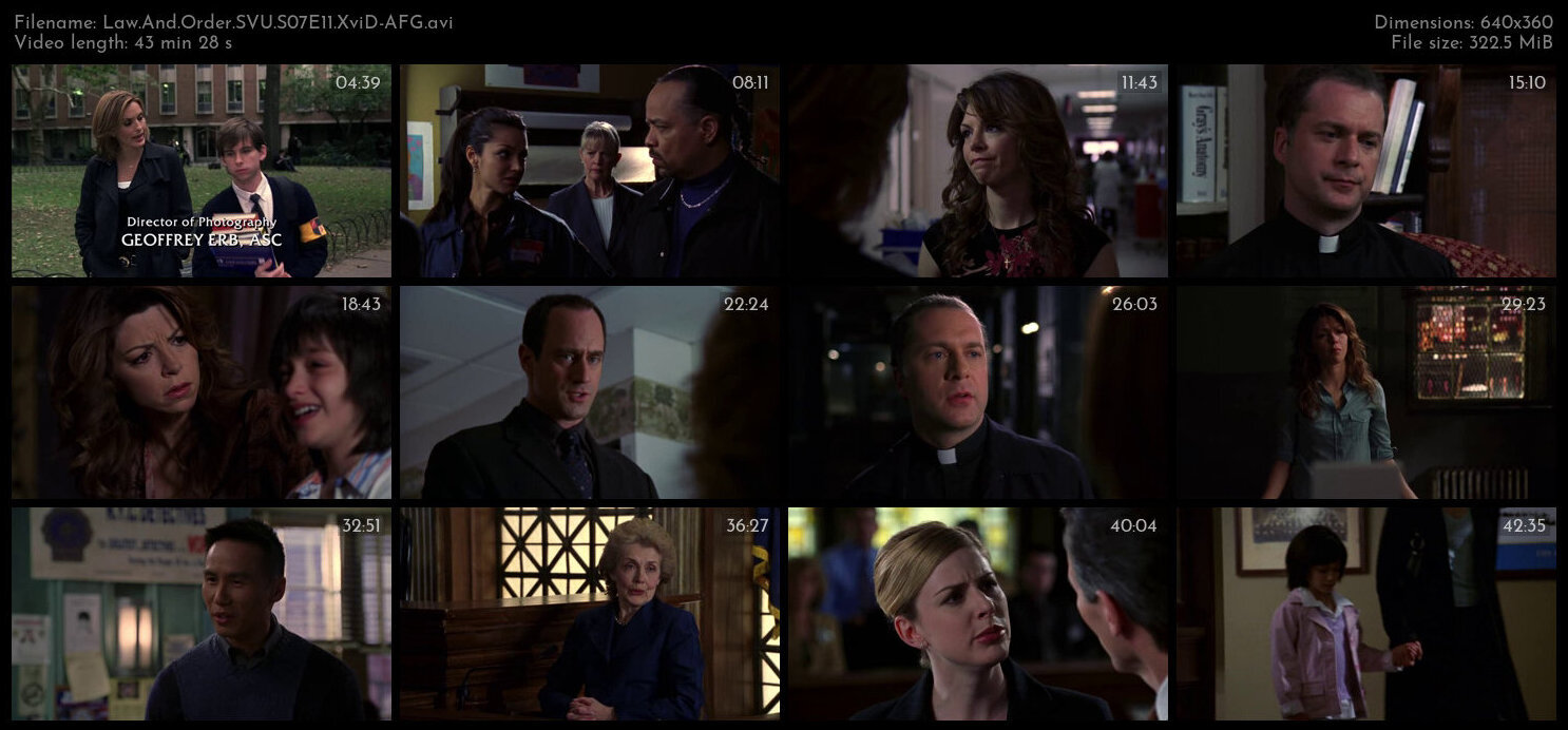 Law And Order SVU S07E11 XviD AFG TGx