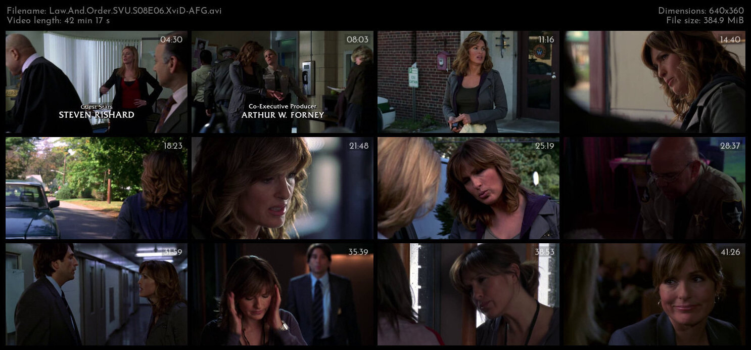 Law And Order SVU S08E06 XviD AFG TGx