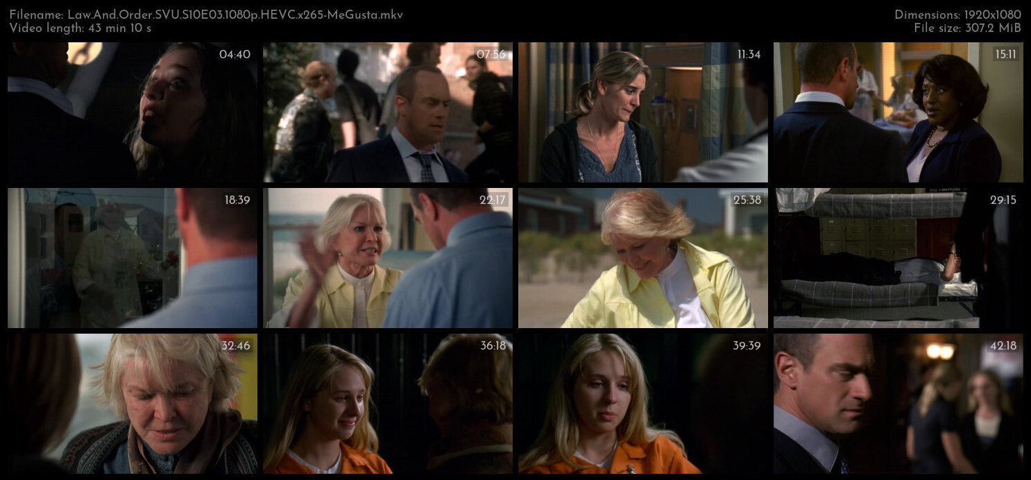 Law And Order SVU S10E03 1080p HEVC x265 MeGusta TGx