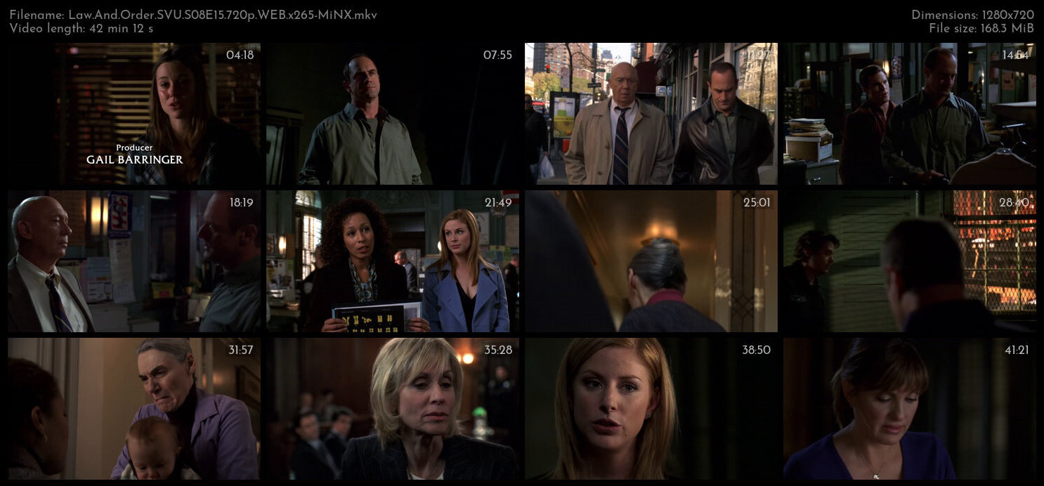 Law And Order SVU S08E15 720p WEB x265 MiNX TGx