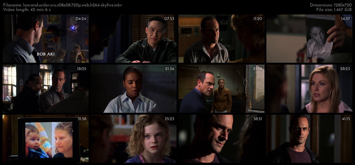 Law And Order SVU S08E08 720p WEB H264 SKYFiRE TGx