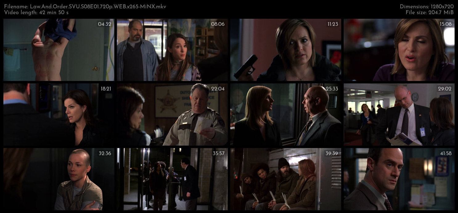 Law And Order SVU S08E01 720p WEB x265 MiNX TGx