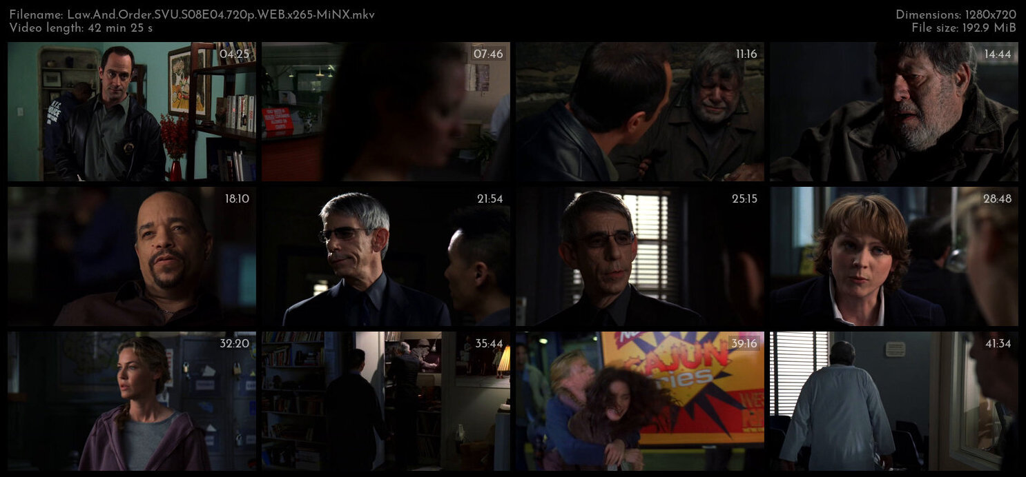 Law And Order SVU S08E04 720p WEB x265 MiNX TGx