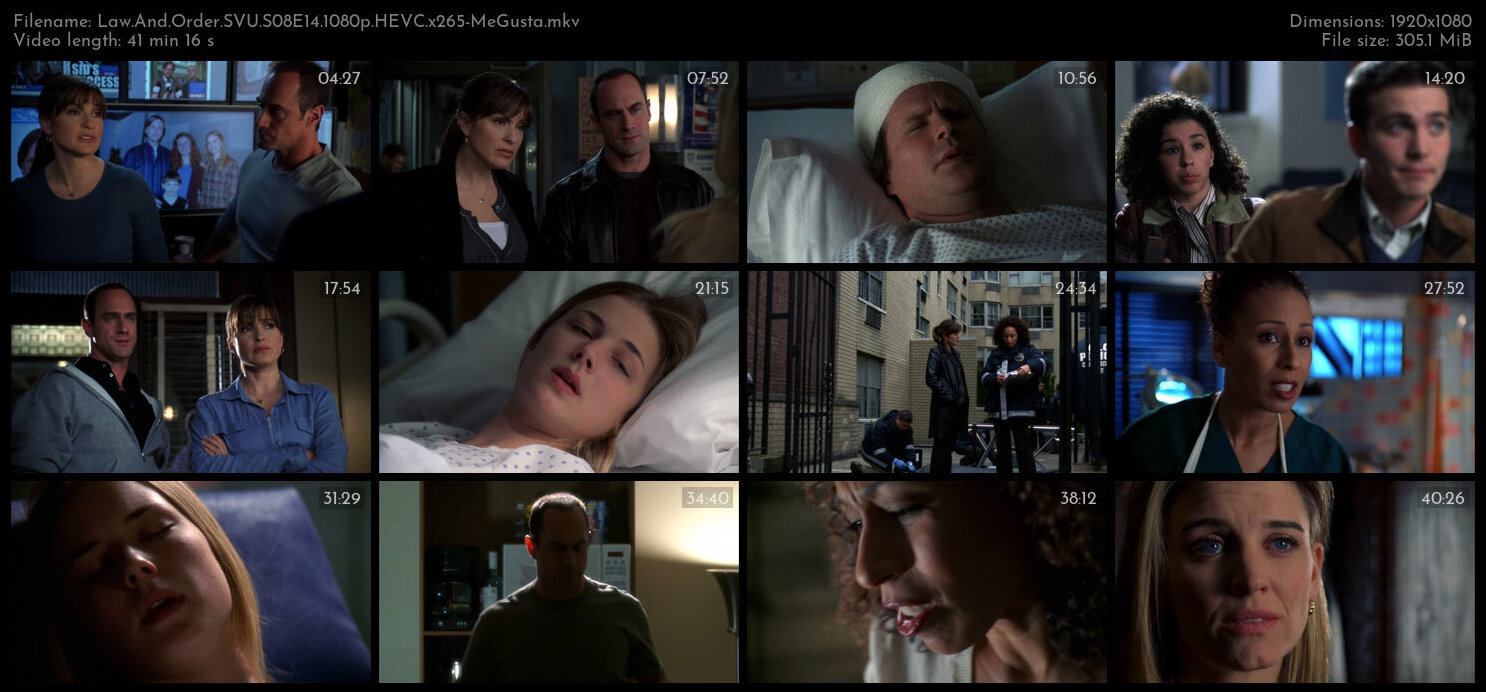 Law And Order SVU S08E14 1080p HEVC x265 MeGusta TGx