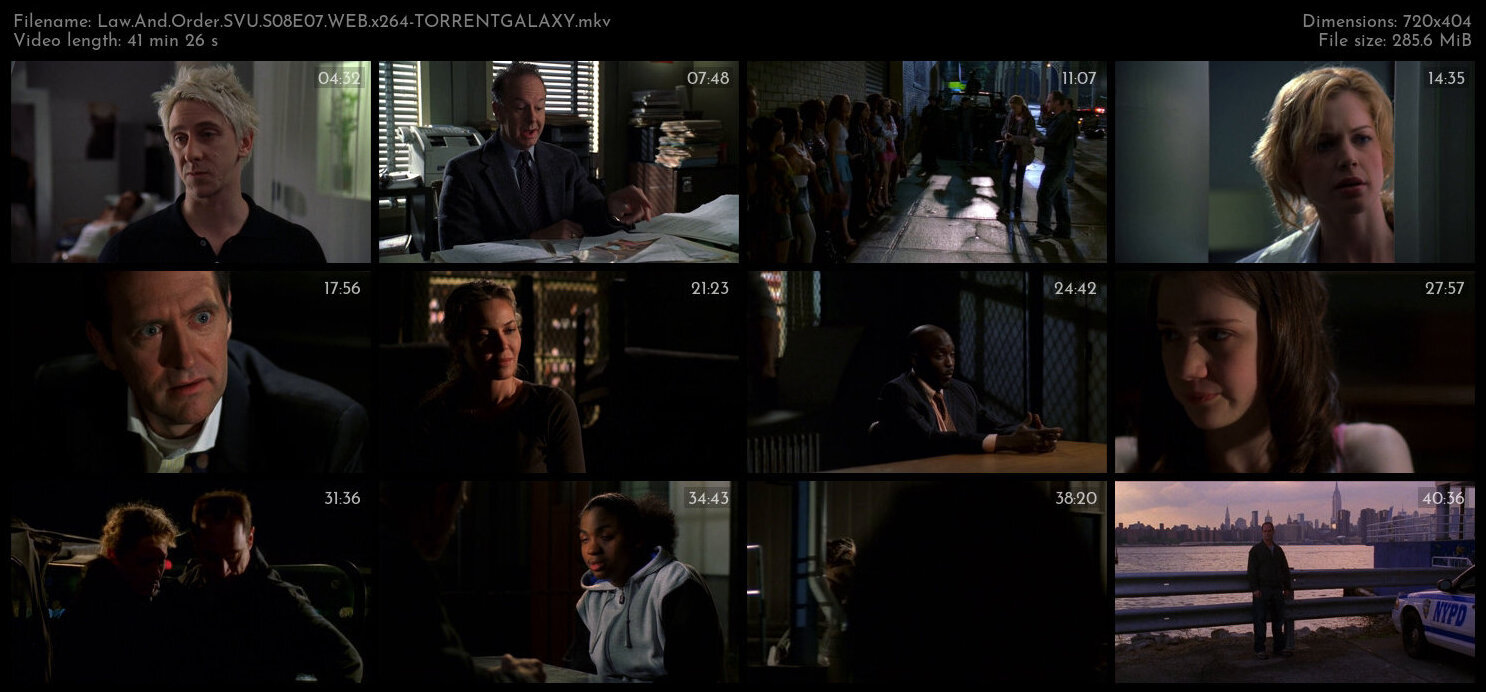 Law And Order SVU S08E07 WEB x264 TORRENTGALAXY