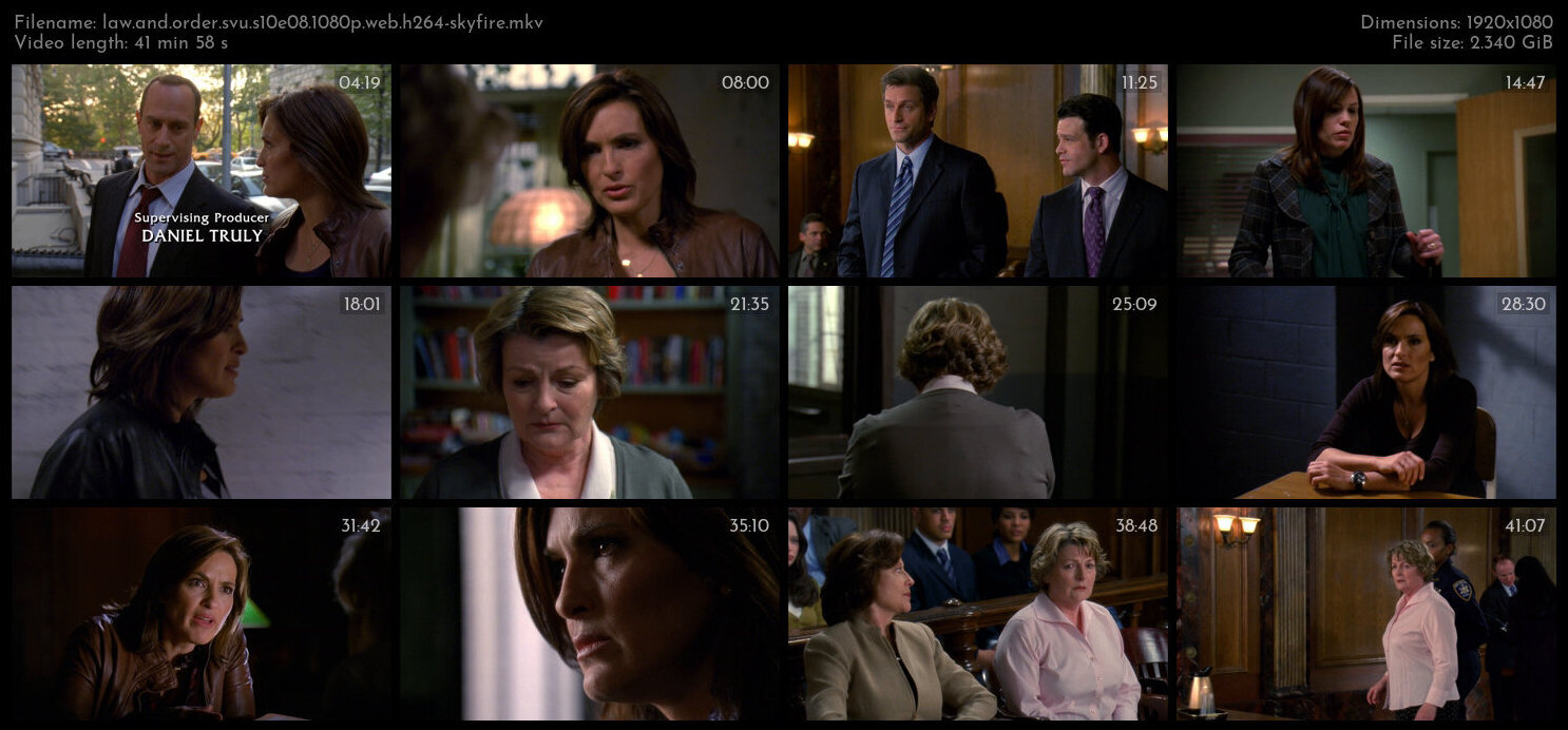 Law And Order SVU S10E08 1080p WEB H264 SKYFiRE TGx