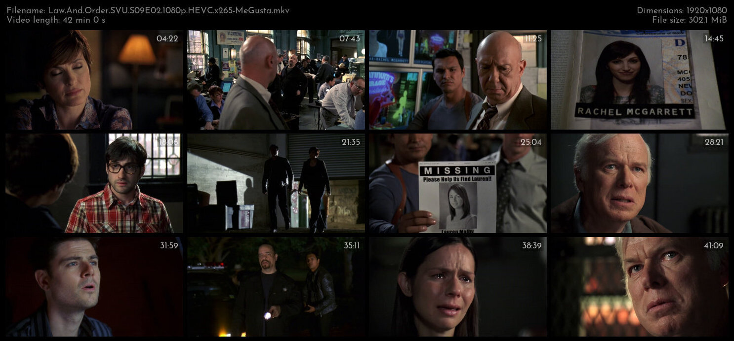 Law And Order SVU S09E02 1080p HEVC x265 MeGusta TGx