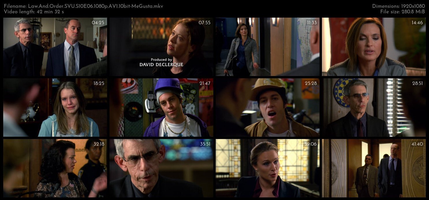 Law And Order SVU S10E06 1080p AV1 10bit MeGusta TGx