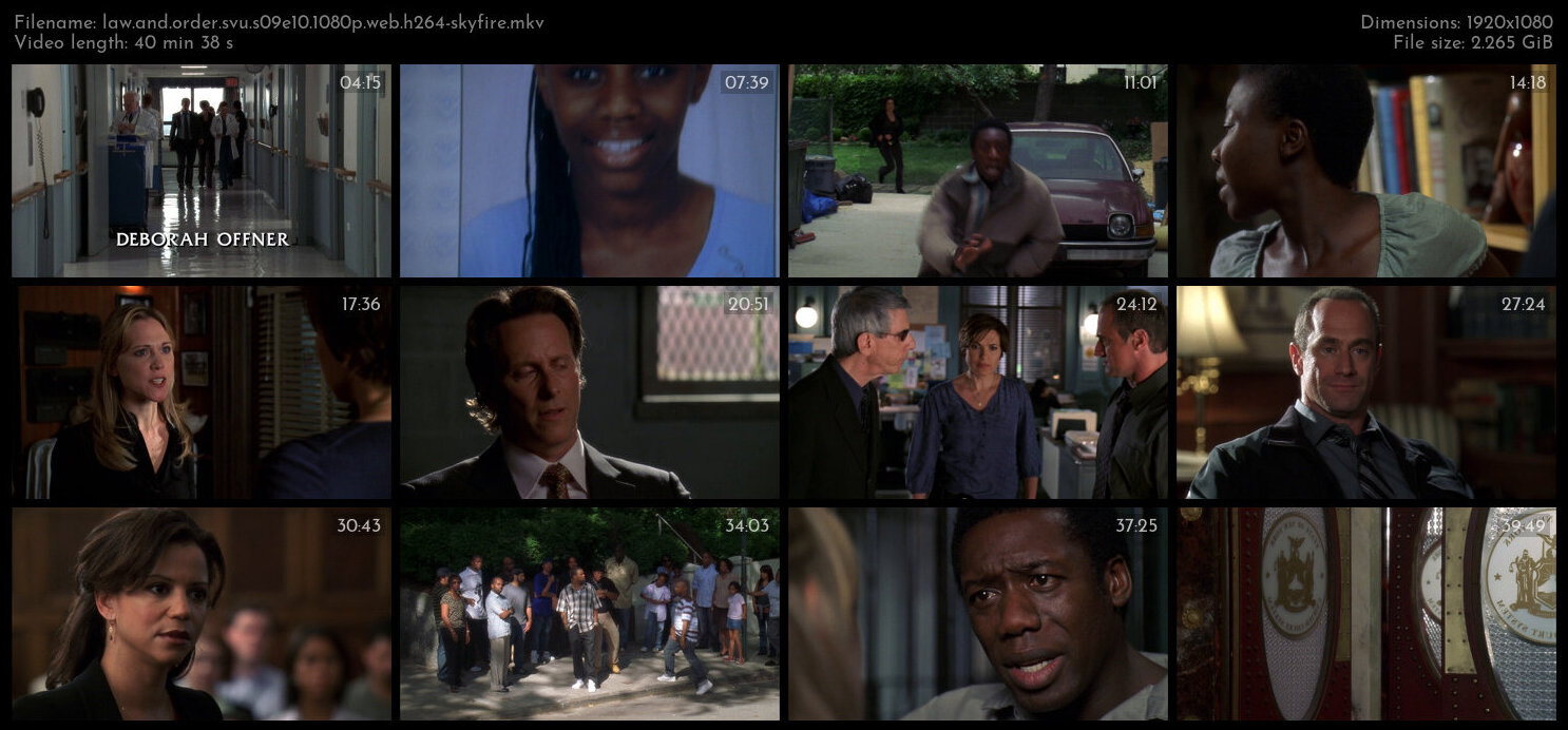 Law And Order SVU S09E10 1080p WEB H264 SKYFiRE TGx