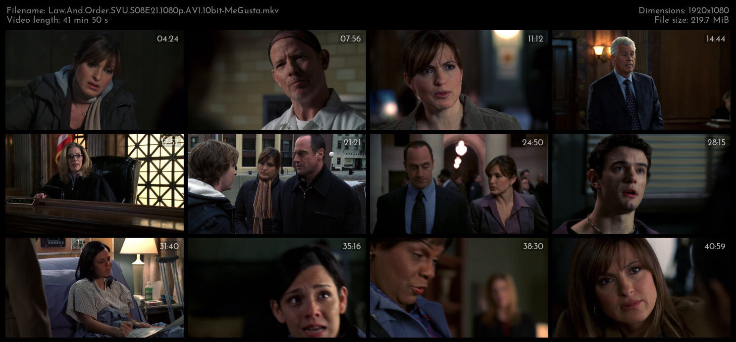 Law And Order SVU S08E21 1080p AV1 10bit MeGusta TGx