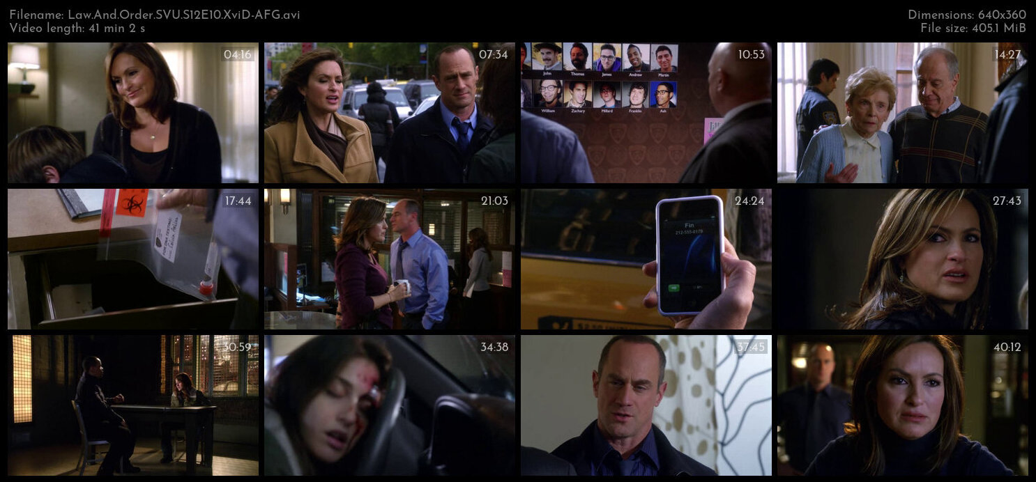 Law And Order SVU S12E10 XviD AFG TGx