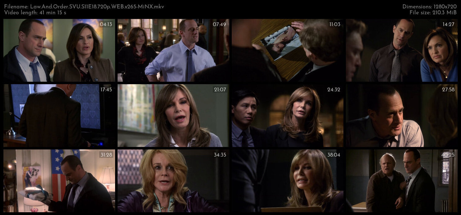 Law And Order SVU S11E18 720p WEB x265 MiNX TGx