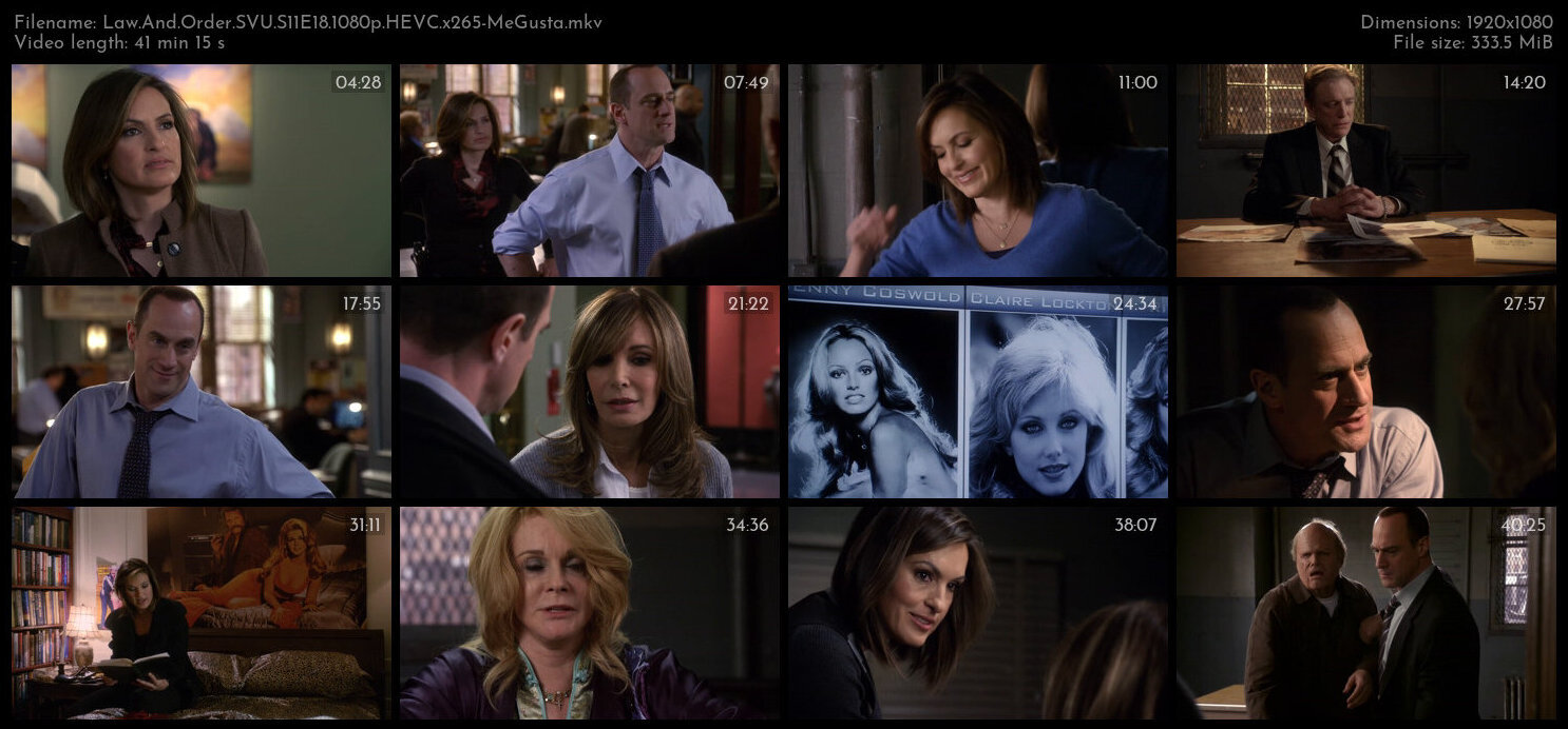 Law And Order SVU S11E18 1080p HEVC x265 MeGusta TGx