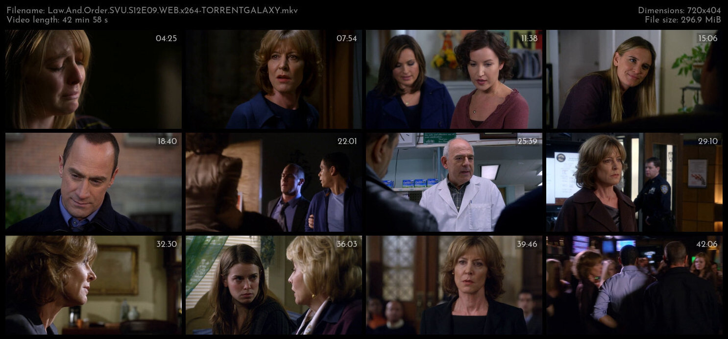 Law And Order SVU S12E09 WEB x264 TORRENTGALAXY