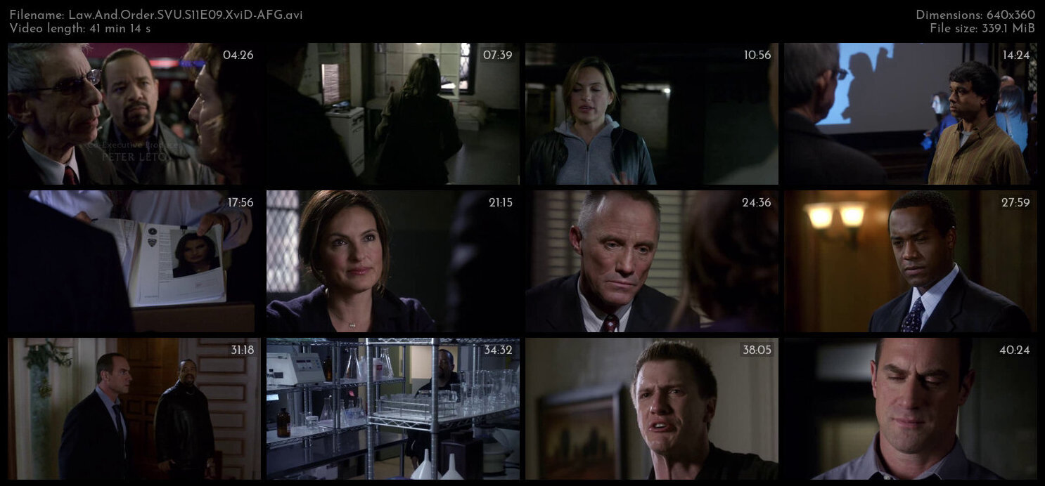 Law And Order SVU S11E09 XviD AFG TGx