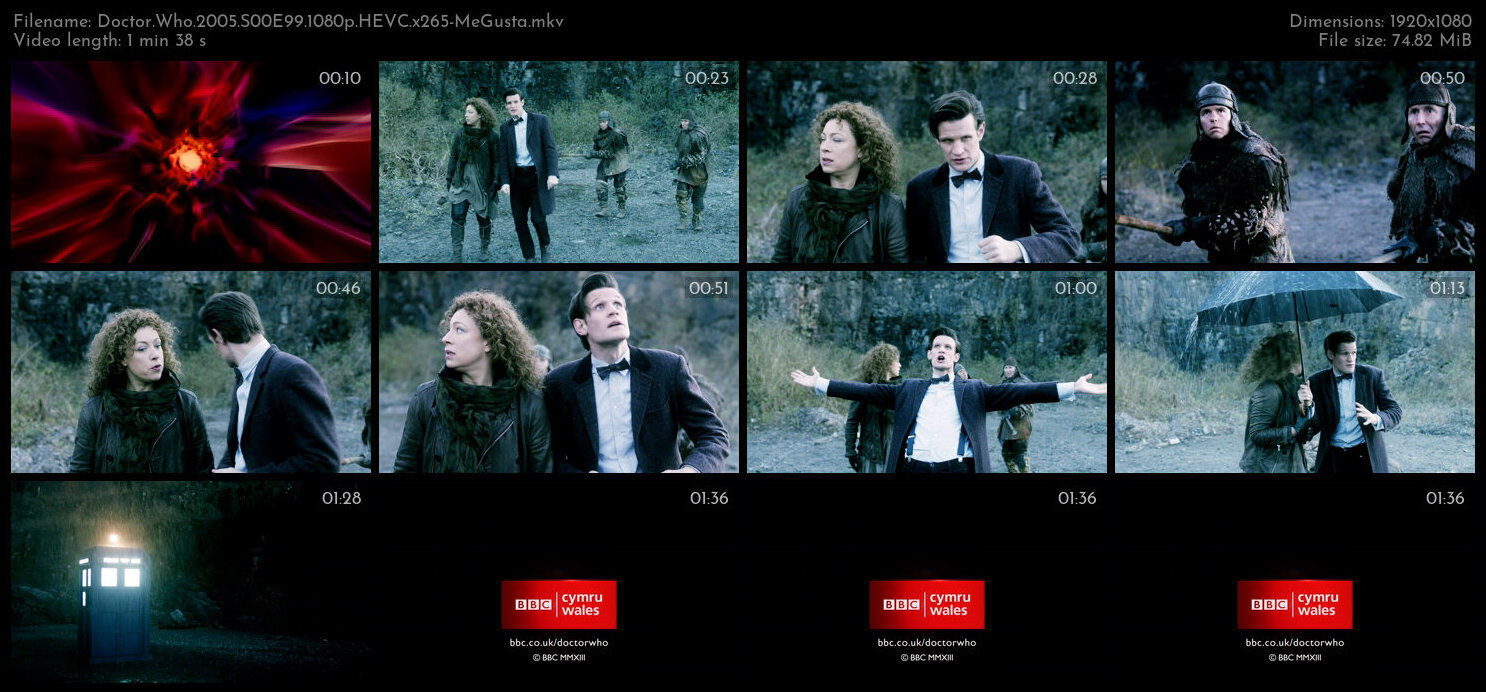 Doctor Who 2005 S00E99 1080p HEVC x265 MeGusta TGx