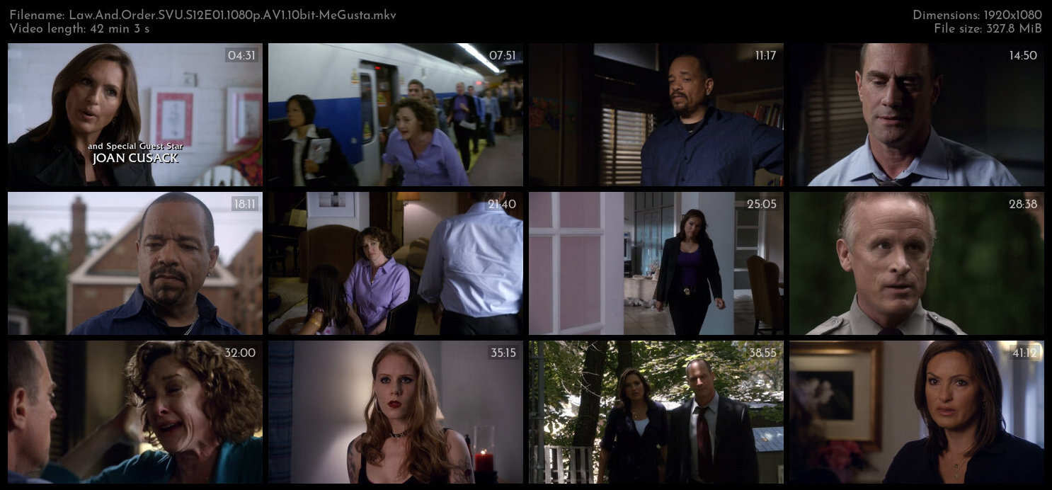 Law And Order SVU S12E01 1080p AV1 10bit MeGusta TGx