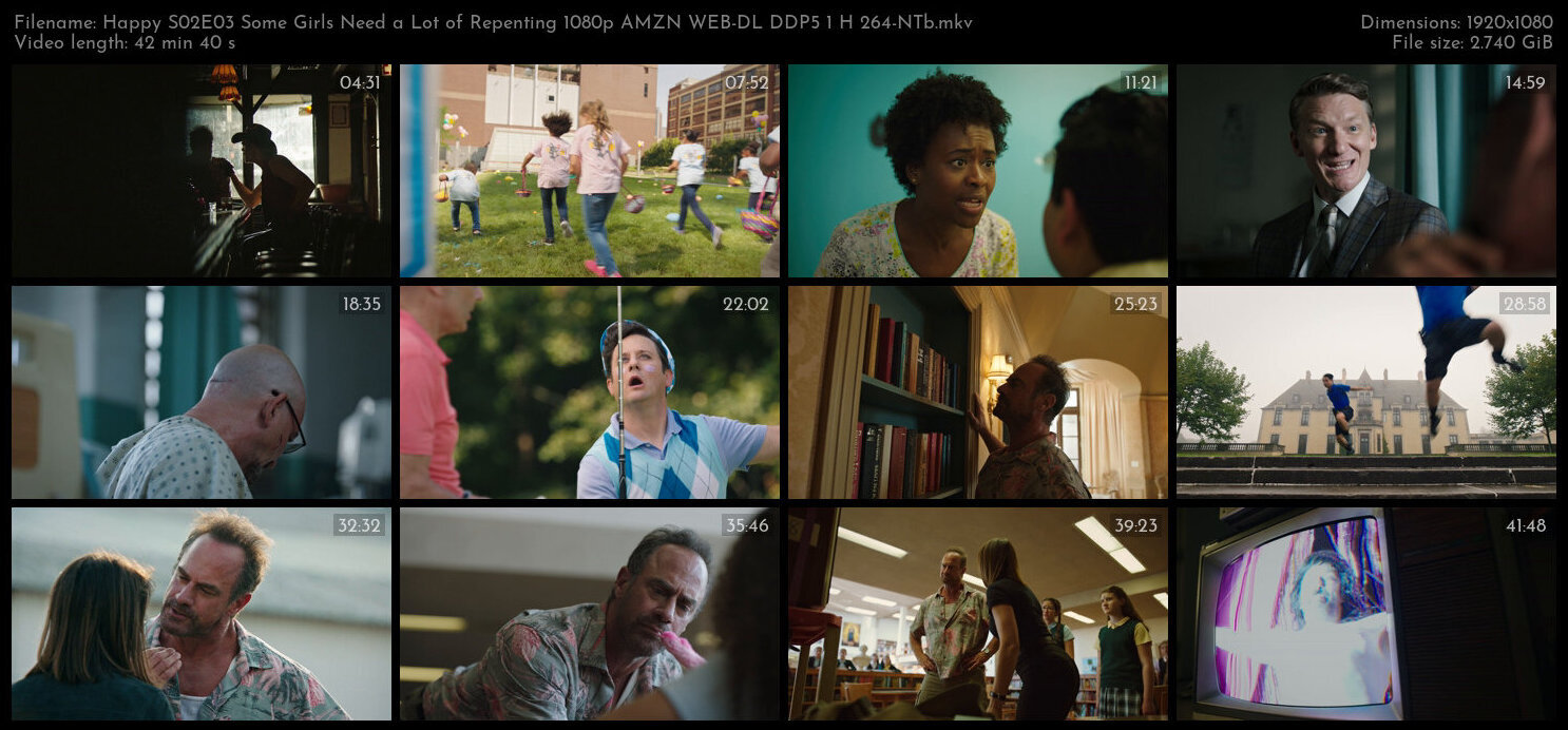 Happy S02E03 Some Girls Need a Lot of Repenting 1080p AMZN WEB DL DDP5 1 H 264 NTb TGx