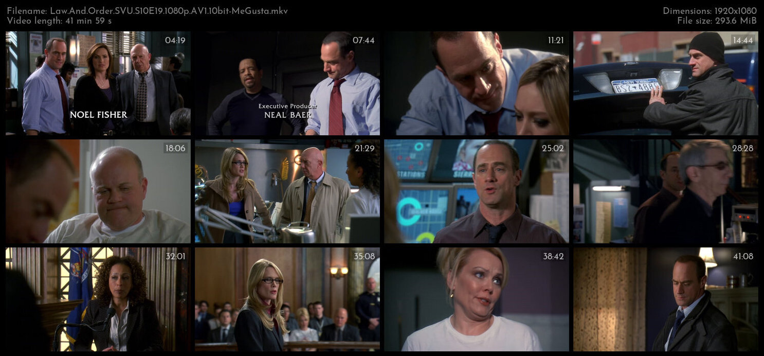 Law And Order SVU S10E19 1080p AV1 10bit MeGusta TGx