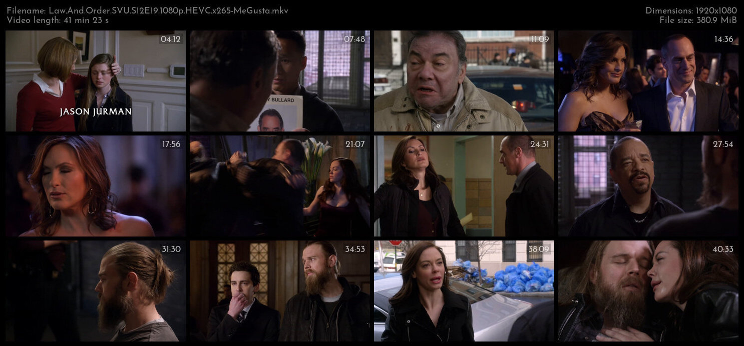 Law And Order SVU S12E19 1080p HEVC x265 MeGusta TGx