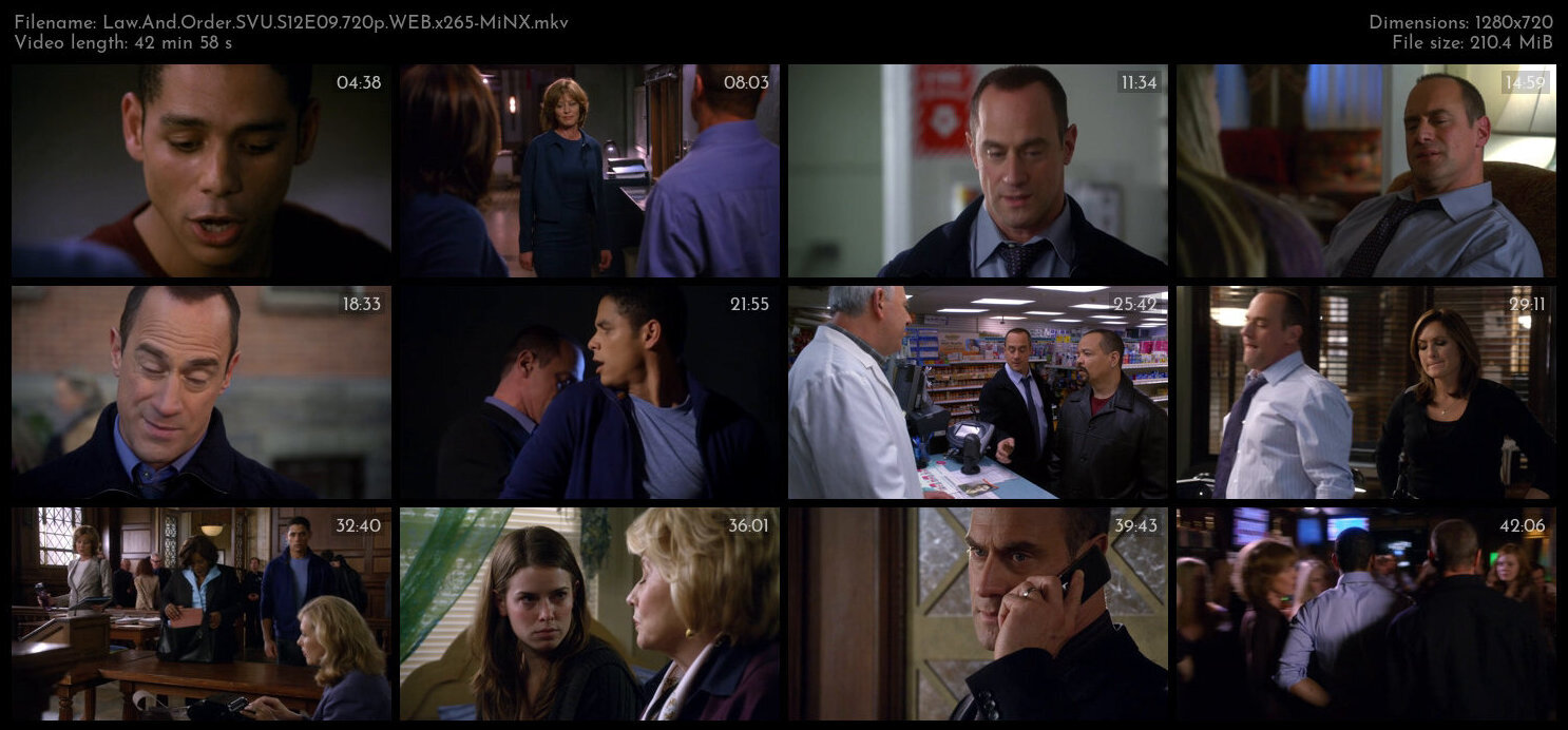 Law And Order SVU S12E09 720p WEB x265 MiNX TGx