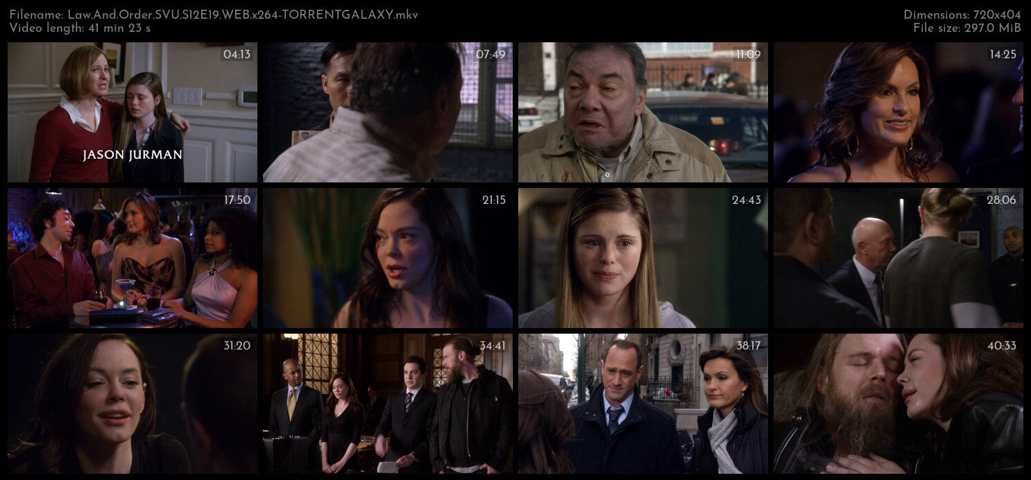 Law And Order SVU S12E19 WEB x264 TORRENTGALAXY