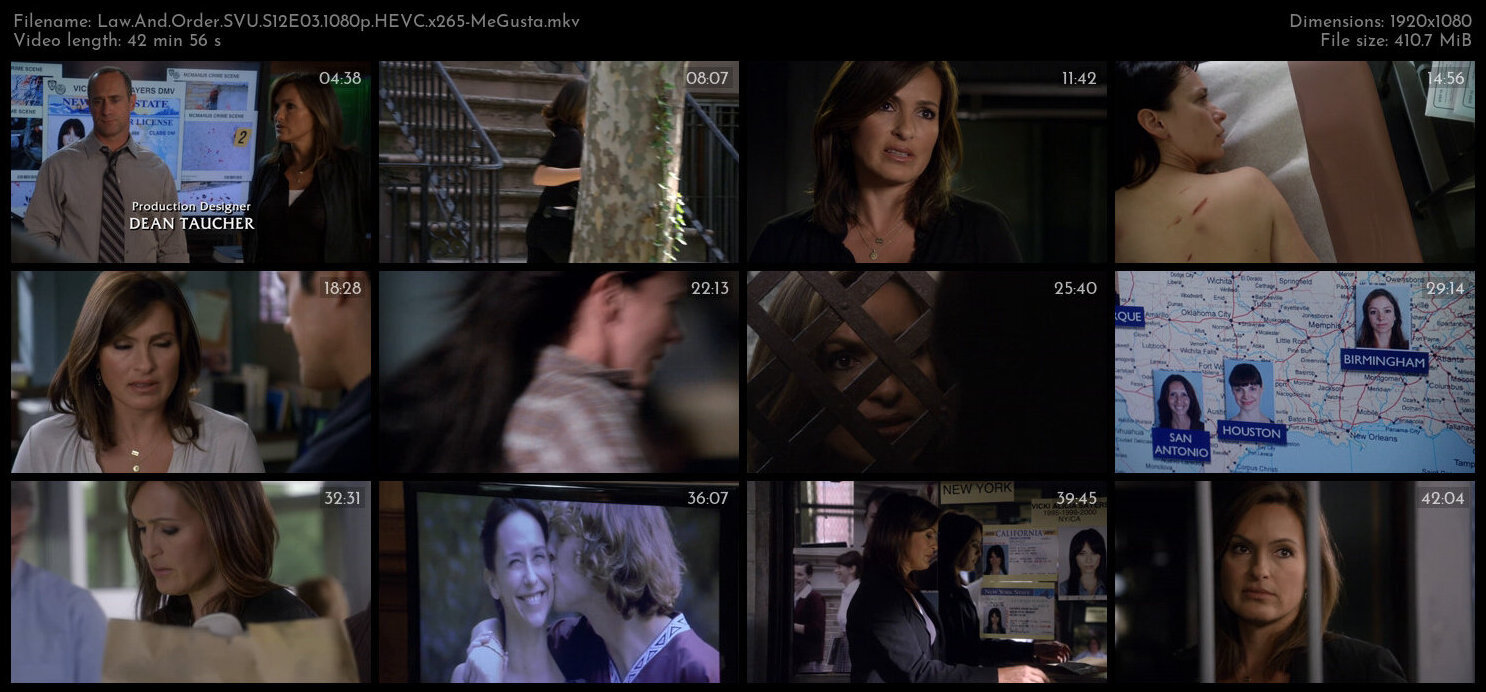 Law And Order SVU S12E03 1080p HEVC x265 MeGusta TGx