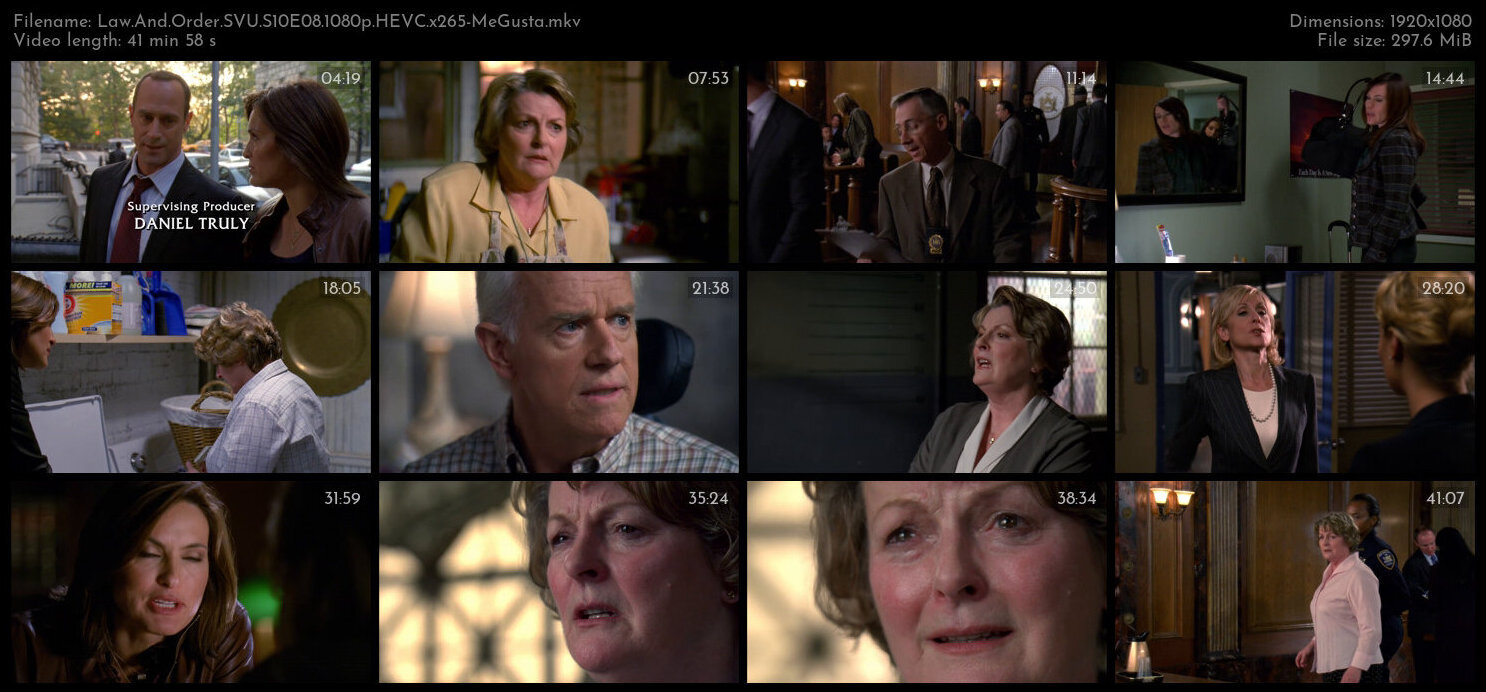 Law And Order SVU S10E08 1080p HEVC x265 MeGusta TGx