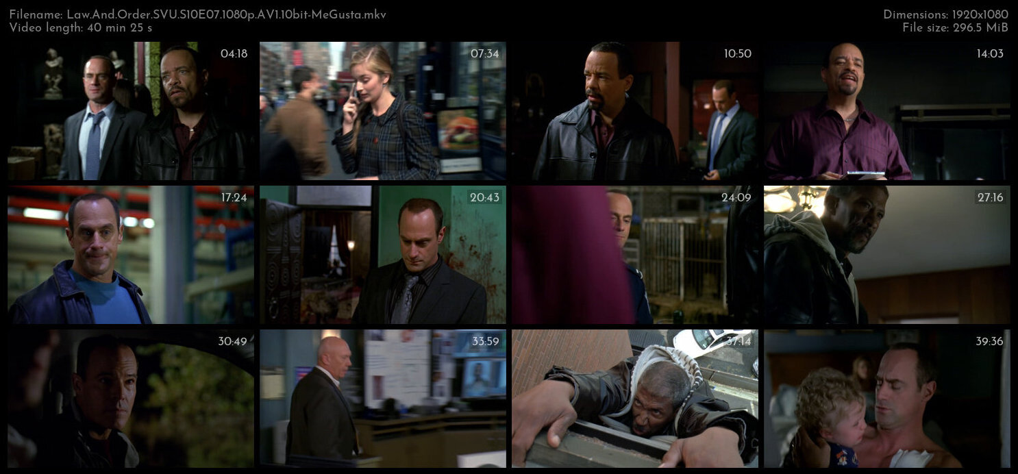 Law And Order SVU S10E07 1080p AV1 10bit MeGusta TGx