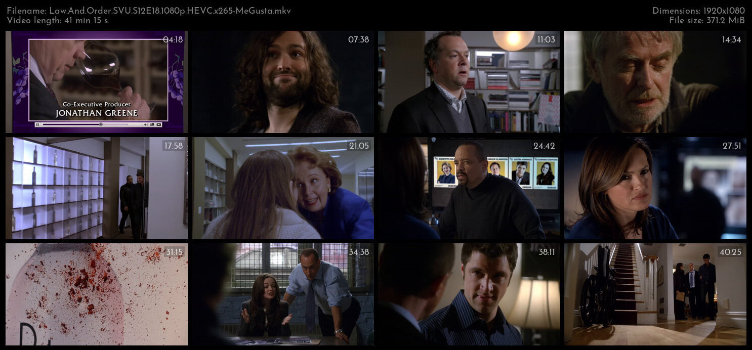 Law And Order SVU S12E18 1080p HEVC x265 MeGusta TGx