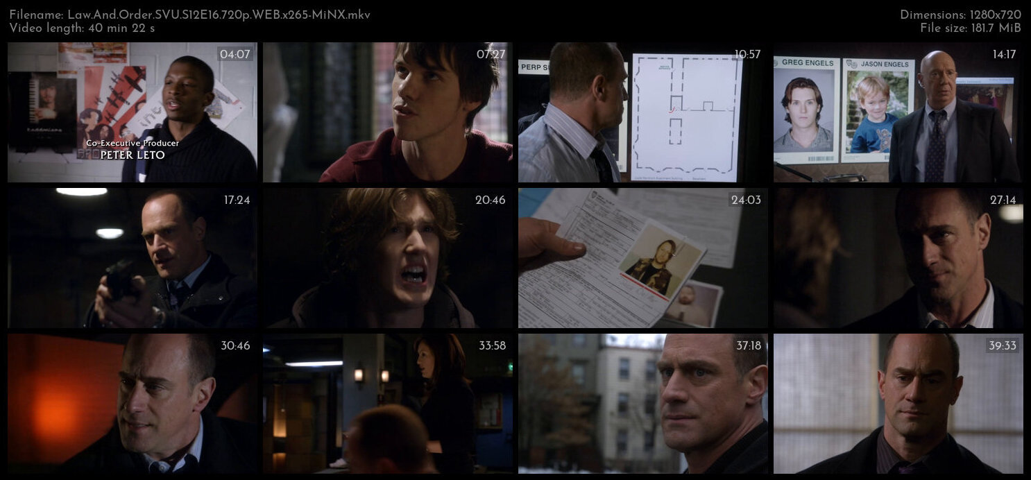 Law And Order SVU S12E16 720p WEB x265 MiNX TGx