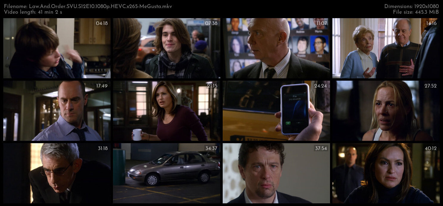 Law And Order SVU S12E10 1080p HEVC x265 MeGusta TGx