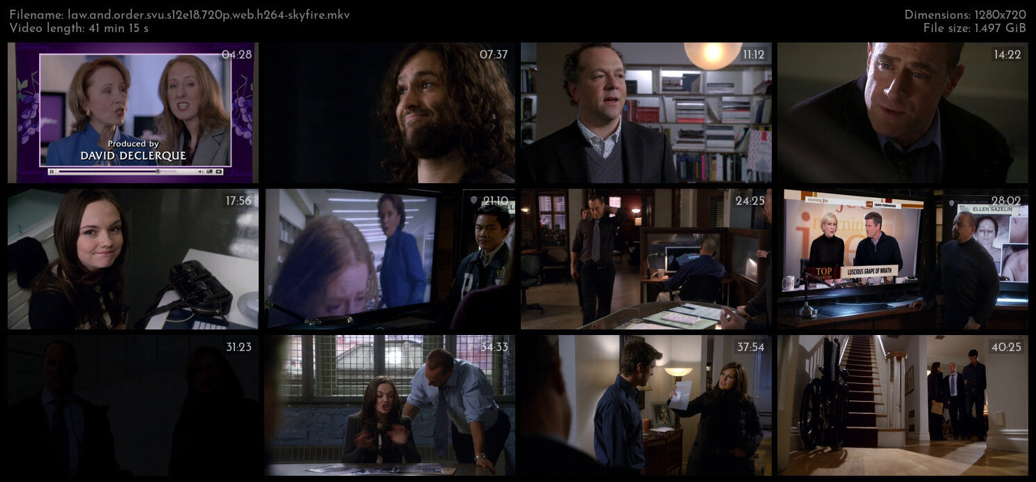 Law And Order SVU S12E18 720p WEB H264 SKYFiRE TGx