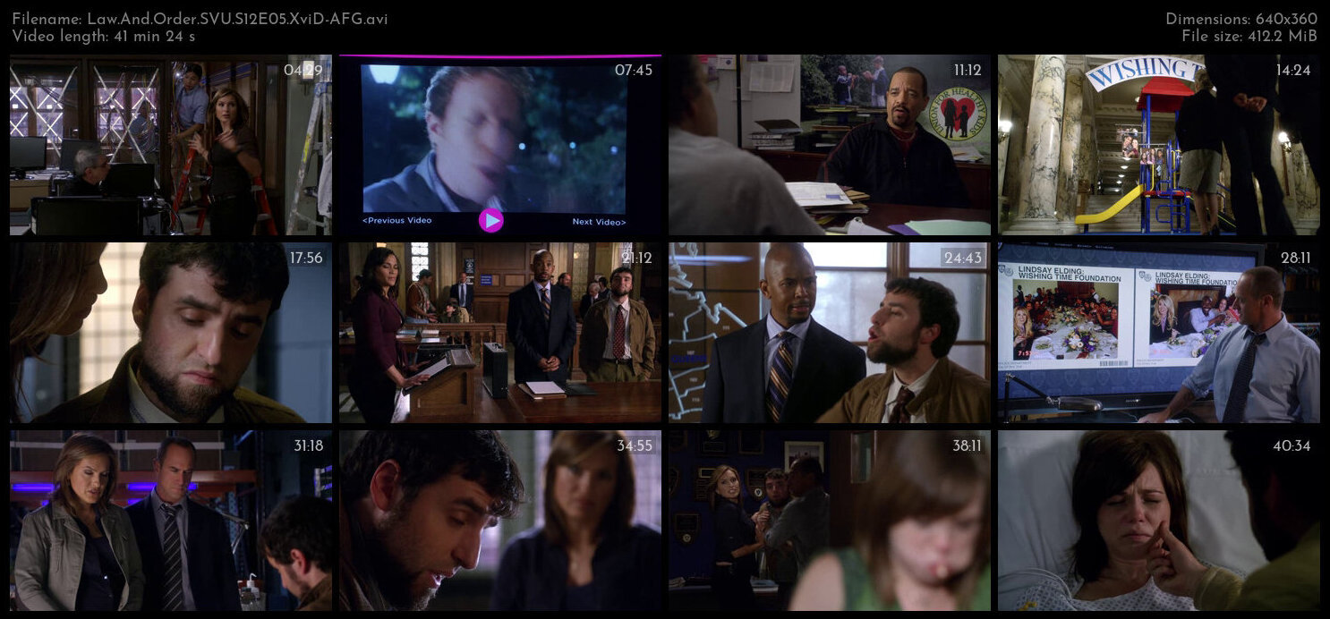 Law And Order SVU S12E05 XviD AFG TGx