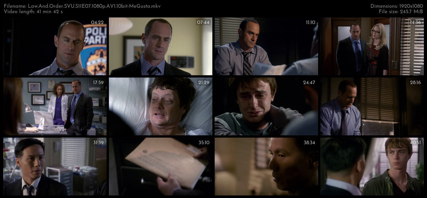 Law And Order SVU S11E07 1080p AV1 10bit MeGusta TGx