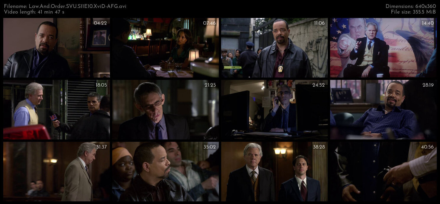 Law And Order SVU S11E10 XviD AFG TGx