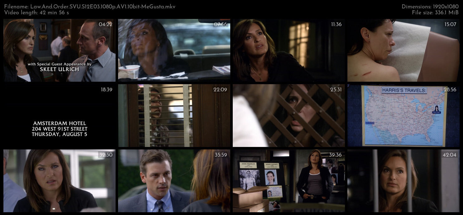 Law And Order SVU S12E03 1080p AV1 10bit MeGusta TGx