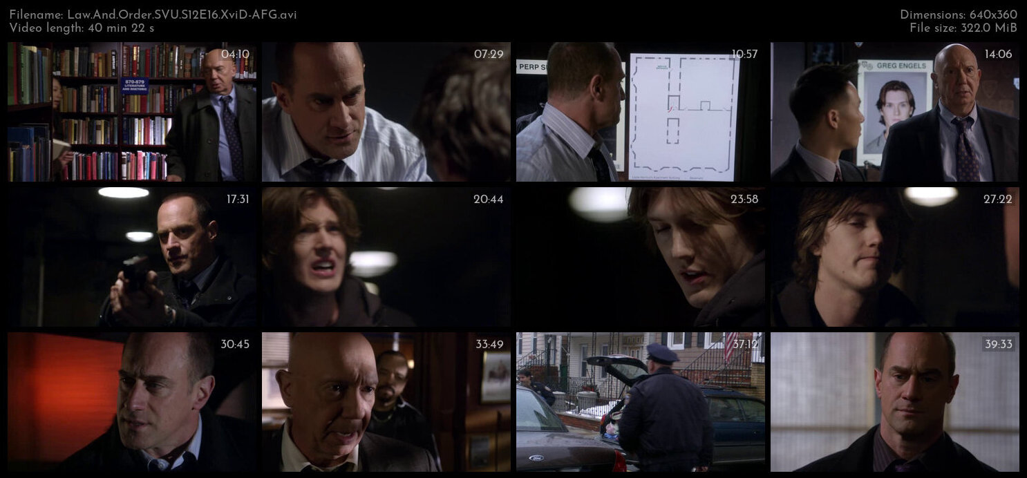 Law And Order SVU S12E16 XviD AFG TGx