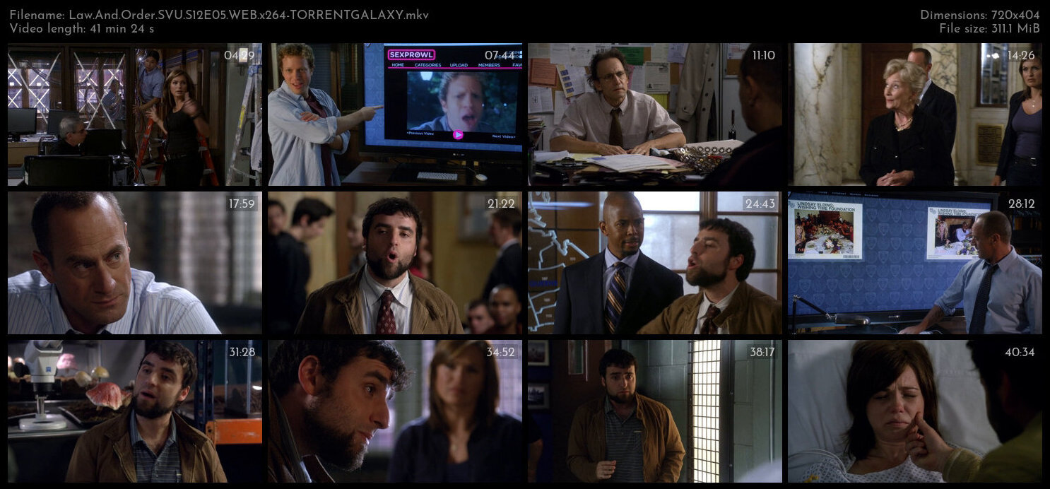 Law And Order SVU S12E05 WEB x264 TORRENTGALAXY