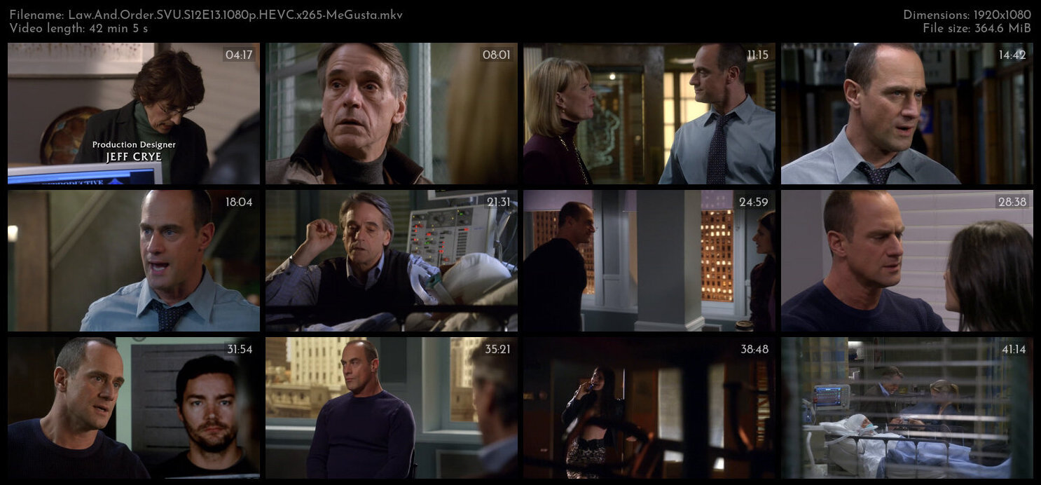 Law And Order SVU S12E13 1080p HEVC x265 MeGusta TGx