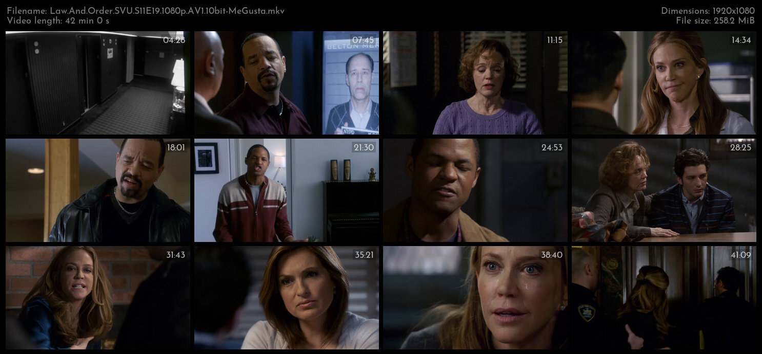 Law And Order SVU S11E19 1080p AV1 10bit MeGusta TGx